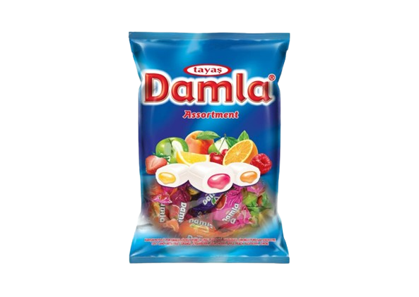 Tayas Damla Fruit Assorted Toffee 1kg
