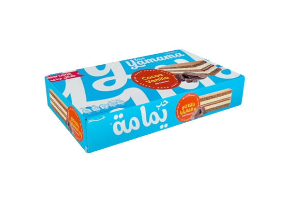 كيك غندور يمامه بنكهة فانيليا والشوكولاتة ٢١ جرام x ١٢ حبة